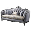 ACME Ariadne Fabric & Platinum Sofa with 5 Pillows Model 55345
