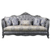 ACME Ariadne Fabric & Platinum Sofa with 5 Pillows Model 55345