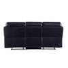 ACME Aashi Navy LeatherGel Match Motion Sofa Model 55370