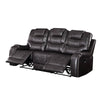 ACME Braylon Magnetite Synthetic Leather Motion Sofa Model 55410