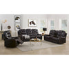 ACME Braylon Brown Synthetic Leather Motion Sofa Model 55415