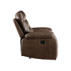 ACME Aashi Brown LeatherGel Match Motion Sofa Model 55420