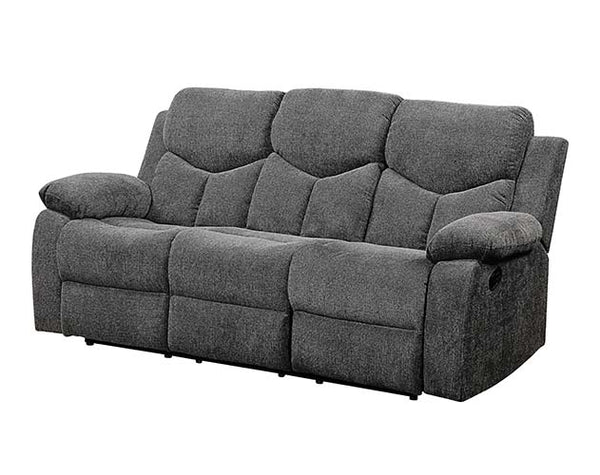 ACME Kalen Gray Chenille Motion Sofa Model 55440