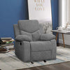 ACME Kalen Gray Chenille Motion Glider Recliner Model 55442