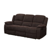 ACME Madden Brown Chenille Motion Sofa Model 55445