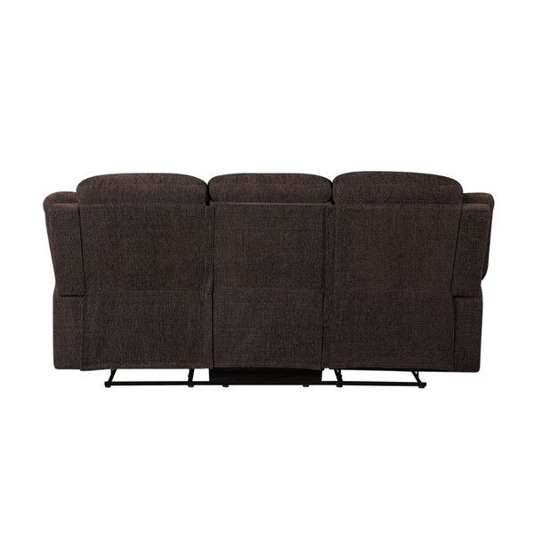 ACME Madden Brown Chenille Motion Sofa Model 55445