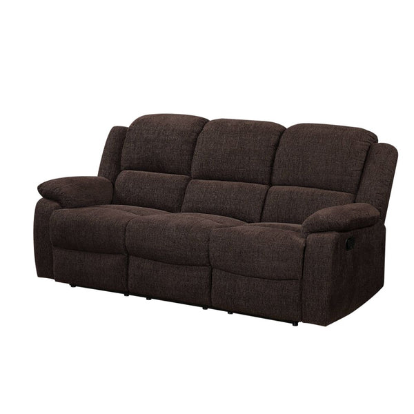 ACME Madden Brown Chenille Motion Sofa Model 55445