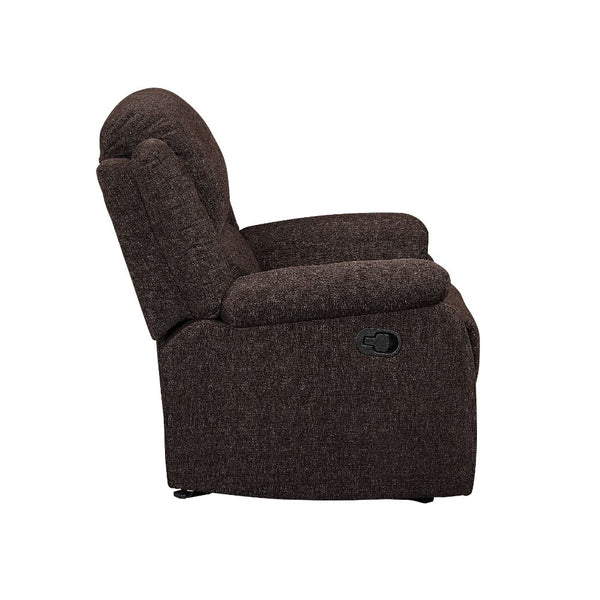 ACME Madden Brown Chenille Motion Glider Recliner Model 55447