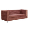 ACME Rhett Coral Velvet Sectional Sofa Model 55505