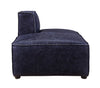 ACME Birdie Vintage Blue Top Grain Leather Modular Chaise Model 56598