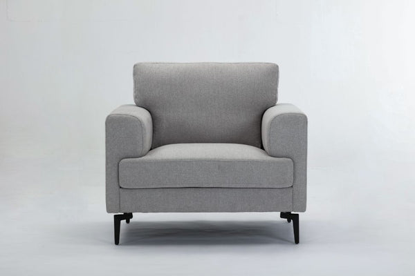 ACME Kyrene Light Gray Linen Chair Model 56927