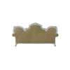 ACME Picardy Butterscotch Synthetic Leather & Antique Pearl Sofa with 5 Pillows Model 58210