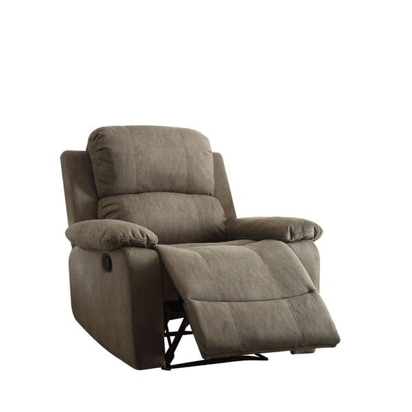 ACME Bina Gray Polished Microfiber Motion Recliner Model 59528