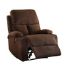 ACME Rosia Chocolate Velvet Motion Recliner Model 59547