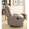 ACME Rosia Gray Velvet Motion Recliner Model 59549