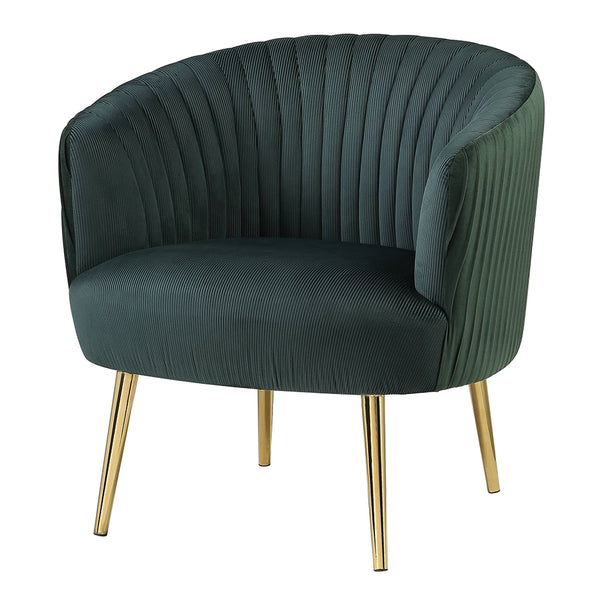 ACME Sigurd Velvet & Gold Accent Chair Model 59890