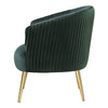 ACME Sigurd Velvet & Gold Accent Chair Model 59890