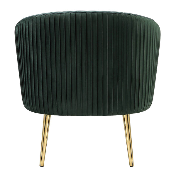 ACME Sigurd Velvet & Gold Accent Chair Model 59890