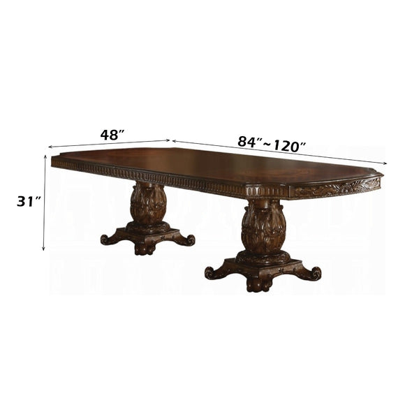 ACME Vendome Cherry Dining Table Model 60000
