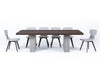 Modrest Renzo Modern Oak & Concrete 94" Dining Table Model VGGRRENZO-94