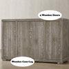ACME Gabrian Reclaimed Gray Server Model 60174