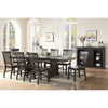 ACME Maisha Rustic Walnut Dining Table Model 61030