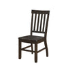 ACME Maisha Rustic Walnut Side Chair (Set-2) Model 61032