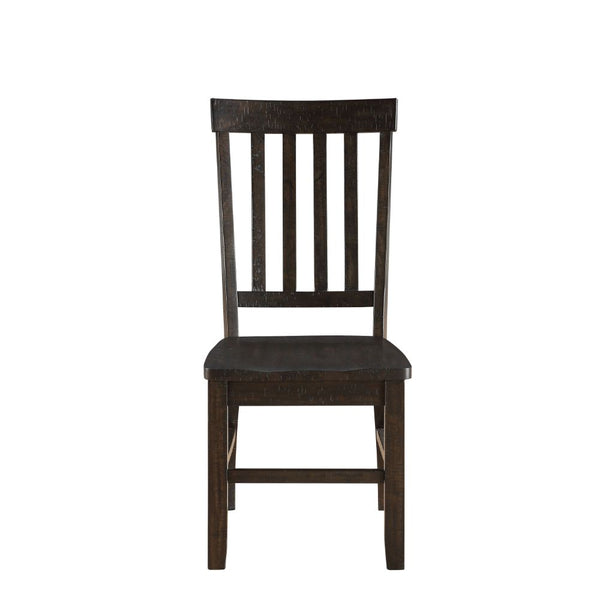 ACME Maisha Rustic Walnut Side Chair (Set-2) Model 61032