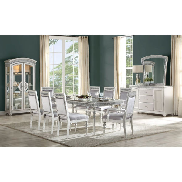 ACME Maverick Platinum Dining Table Model 61800