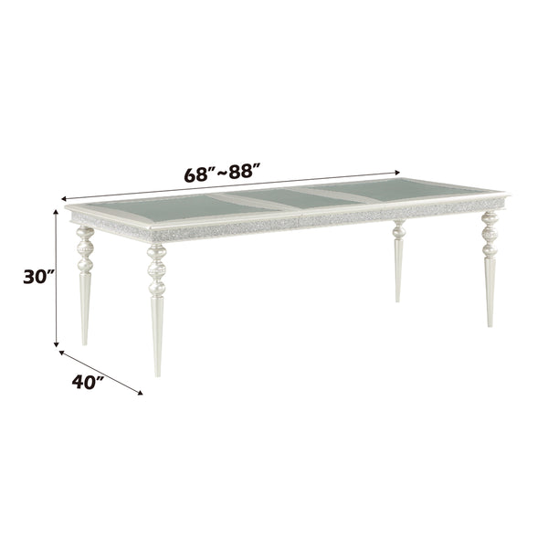 ACME Maverick Platinum Dining Table Model 61800