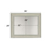 ACME Francesca Champagne Mirror Model 62086