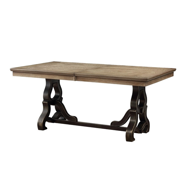 ACME Nathaniel Maple Dining Table Model 62330