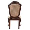 ACME Chateau De Ville Fabric & Espresso Side Chair (Set-2) Model 64077A