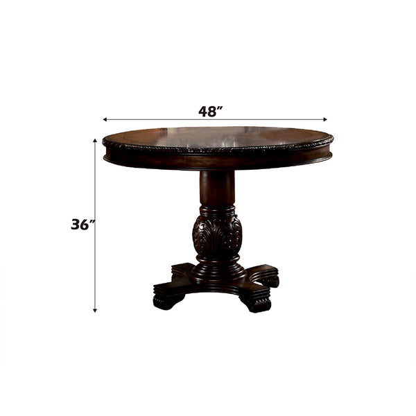 ACME Chateau De Ville Espresso Counter Height Table Model 64082A