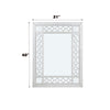 ACME Varian Mirrored & Antique Platinum Mirror Model 66158