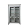 ACME Varian Mirrored & Antique Platinum Curio Model 66166