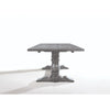 ACME Leventis Weathered Gray Dining Table Model 66180