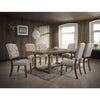 ACME Bernard Weathered Oak Dining Table Model 66185