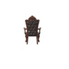 ACME Picardy Honey Oak & Synthetic Leather Arm Chair (Set-2) Model 68223