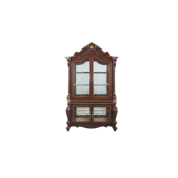 ACME Picardy Honey Oak Curio Model 68229