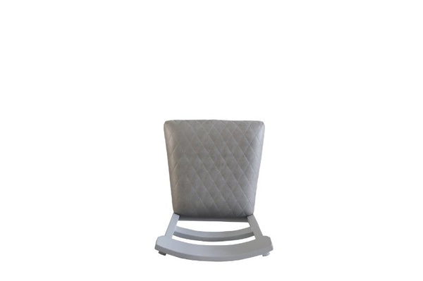 ACME House Marchese Two Tone Gray Fabric & Pearl Gray Side Chair (Set-2) Model 68862