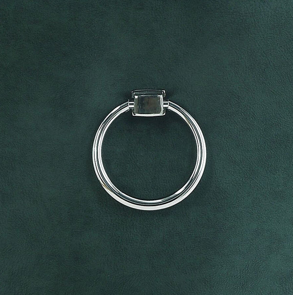 ACME Dekel Green Fabric & Stainless Steel Side Chair (Set-2) Model 70142