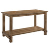 ACME Martha II Weathered Oak Counter Height Table Model 70830