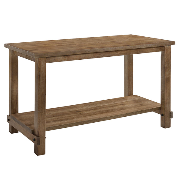 ACME Martha II Weathered Oak Counter Height Table Model 70830
