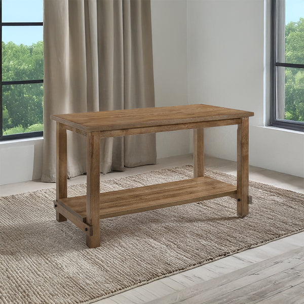 ACME Martha II Weathered Oak Counter Height Table Model 70830