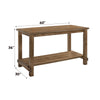 ACME Martha II Weathered Oak Counter Height Table Model 70830