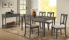 ACME Wallace Weathered Gray Dining Table Model 71435