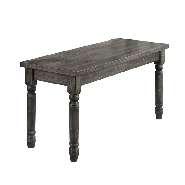 ACME Wallace Weathered Gray Bench Model 71438
