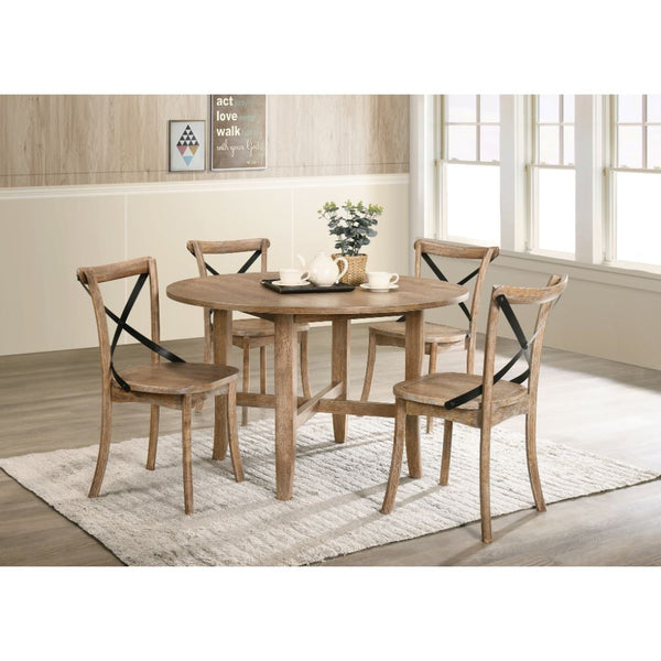 ACME Kendric Rustic Oak Dining Table Model 71775