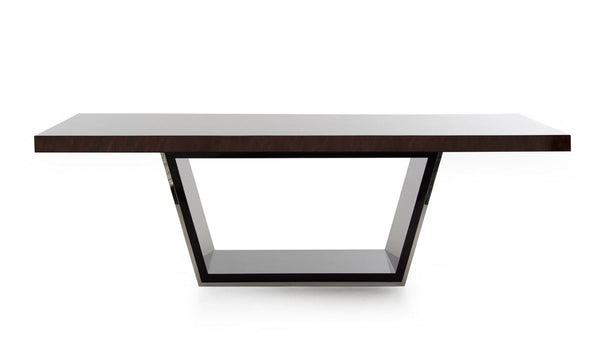 Modrest Christa Modern Ebony High Gloss Dining Table Model VGHB220T